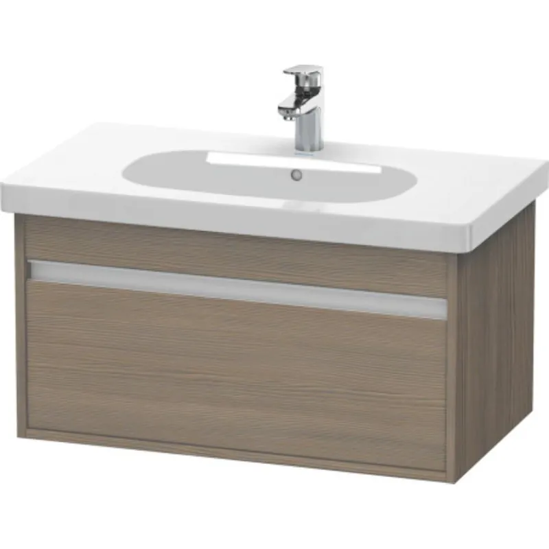 Duravit Ketho 31" x 16" x 18" Wall-Mount Vanity Unit in Oak Terra (KT666703535) Direct From Manufacturer