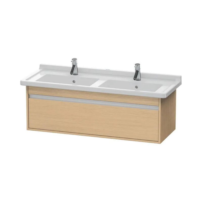 Order Now Duravit Ketho 47" x 16" x 18" Wall-Mount Vanity Unit in Natural Oak (KT666603030)