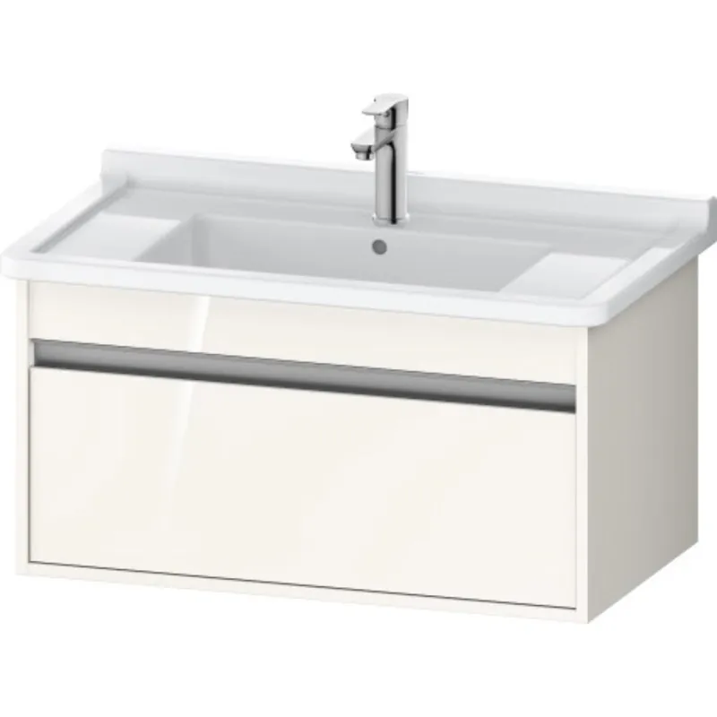 Instant Buy Duravit Ketho 31" x 16" x 18" Wall-Mount Vanity Unit in White High Gloss (KT666402222)