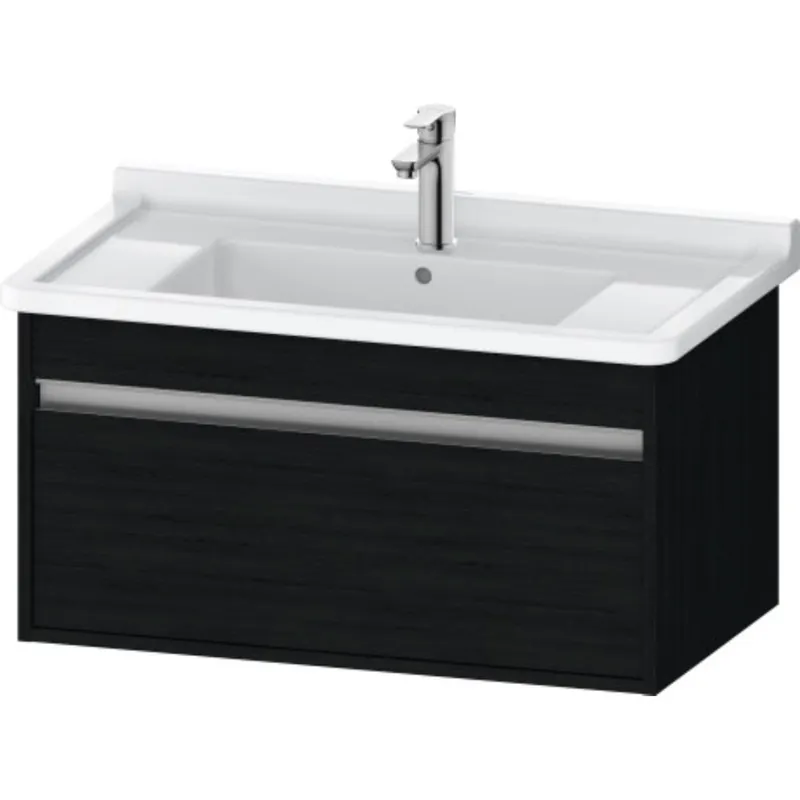 Duravit Ketho 31" x 16" x 18" Wall-Mount Vanity Unit in Oak Black (KT666401616) Buy Online