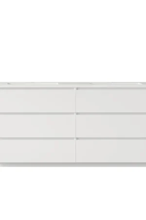 Bathlyn Cascade 72" White Bathroom Vanity Secure Checkout