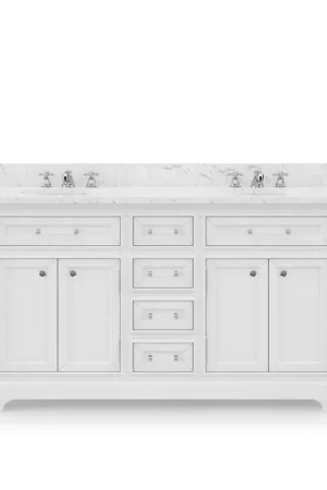 Water Creation 60 Inch Cashmere Grey Double Sink Bathroom Vanity From The Derby Collection Secure Checkout