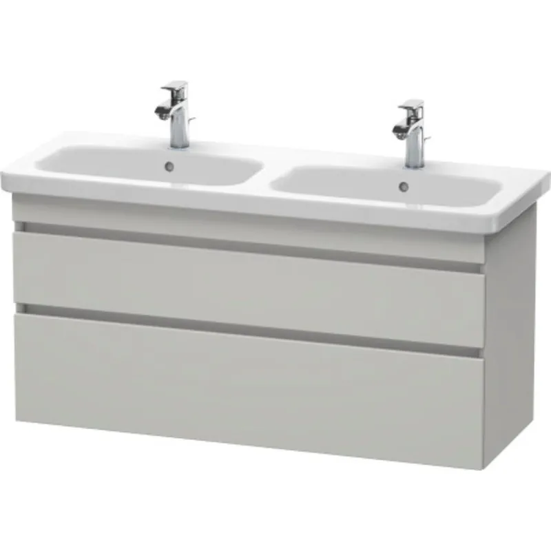 Bulk Order Duravit DuraStyle 48" x 24" x 18" Two Drawer Wall-Mount Vanity Unit in Concrete Grey Matt (DS649800707)