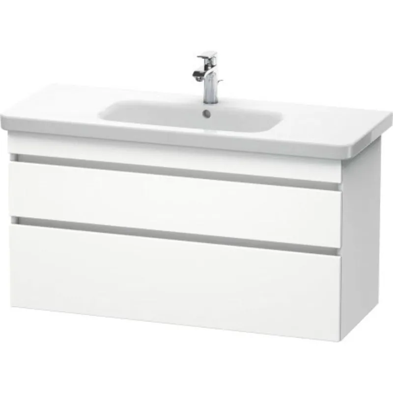 Duravit DuraStyle 44" x 24" x 18" Two Drawer Wall-Mount Vanity Unit in White Matt (DS649501818) Limited Offer