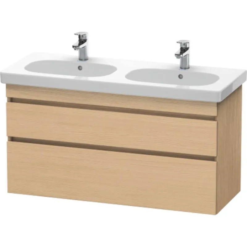 Duravit DuraStyle 45" x 24" x 18" Two Drawer Wall-Mount Vanity Unit in Natural Oak (DS648603030) Markdown