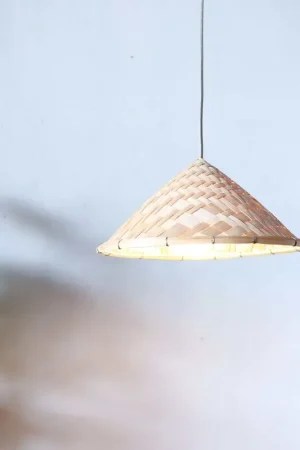 Premium Ja Ra Wan - Bamboo Pendant Light By Thaihome