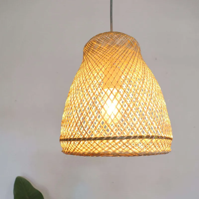 Place Order Muntana Bamboo Pendant Light (10 -11 Inches) By Thaihome