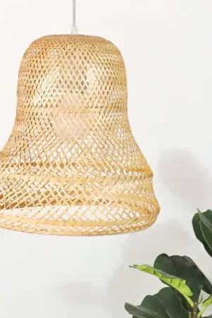 High Quality Lapas - Bamboo Pendant Light Shade By Thaihome
