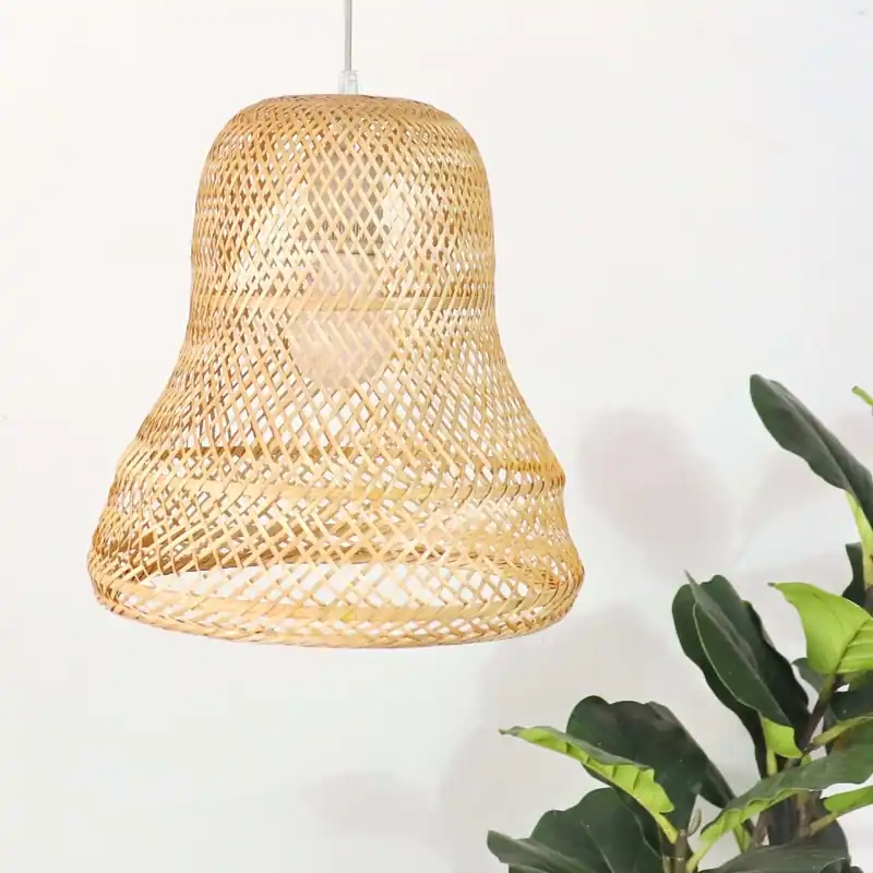 High Quality Lapas - Bamboo Pendant Light Shade By Thaihome