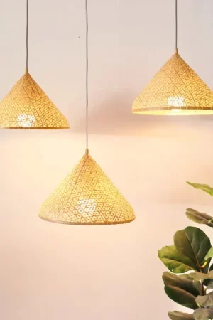 Yen - Bamboo Pendant Light (Set Of 3) By Thaihome Super Sale