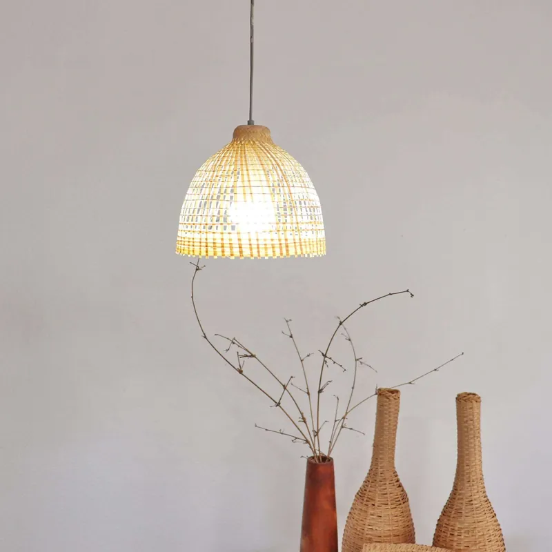 No Minimum Order Sama - Bamboo Pendant Light Shade By Thaihome