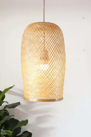 Seasonal Sale Punna - Bamboo Pendant Light Shade By Thaihome