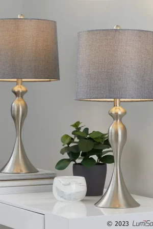 Ashland 27" Metal Table Lamp - Set of 2 By LumiSource - GTS27-ASHLND B Hassle-Free Returns