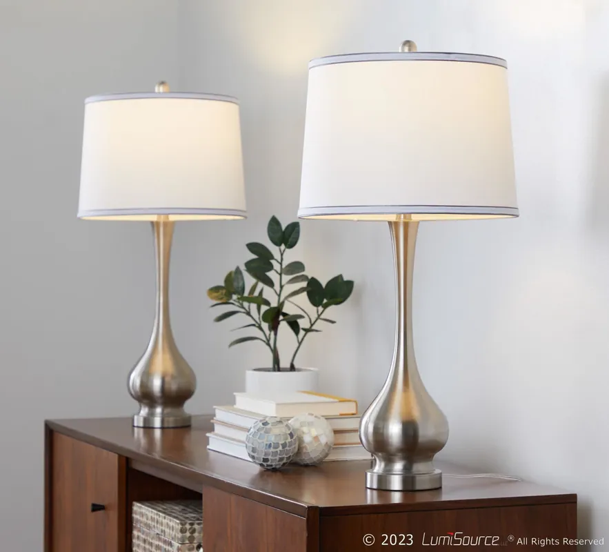 Cairo 28.75" Metal Table Lamp - Set of 2 By LumiSource - GTS29-CAIRO B High Quality