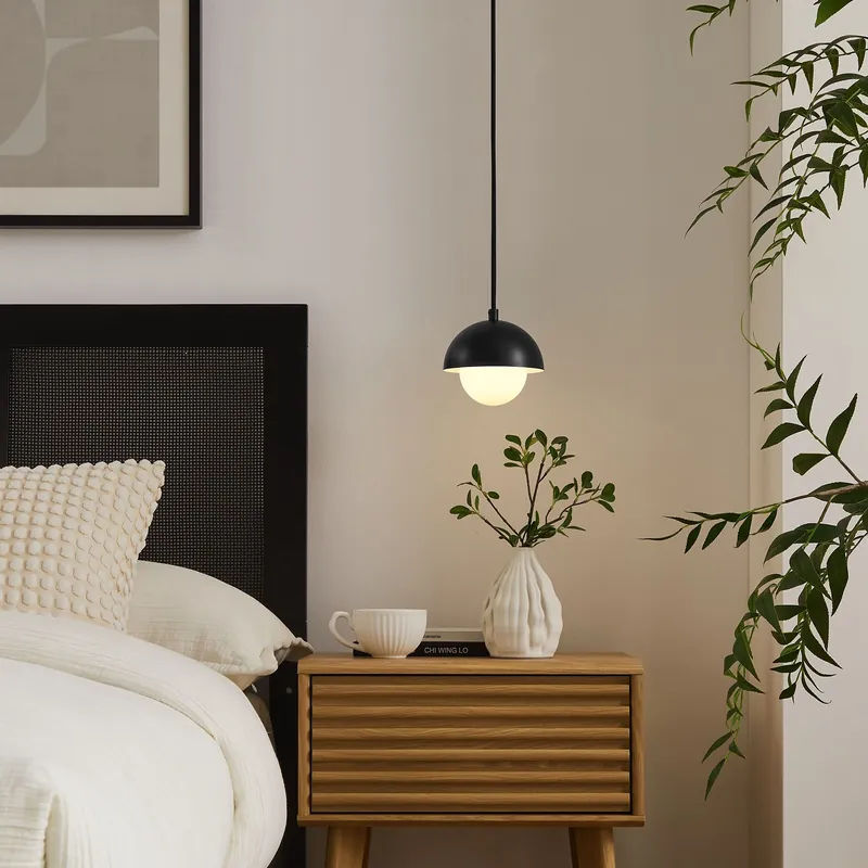 Eclipse Globe Pendant Light by Modway Next Day Delivery