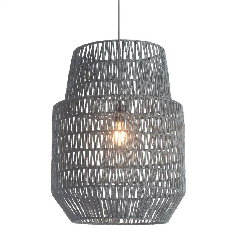 Gray Night Sky Zig Zag Ceiling Lamp By Homeroots Deal