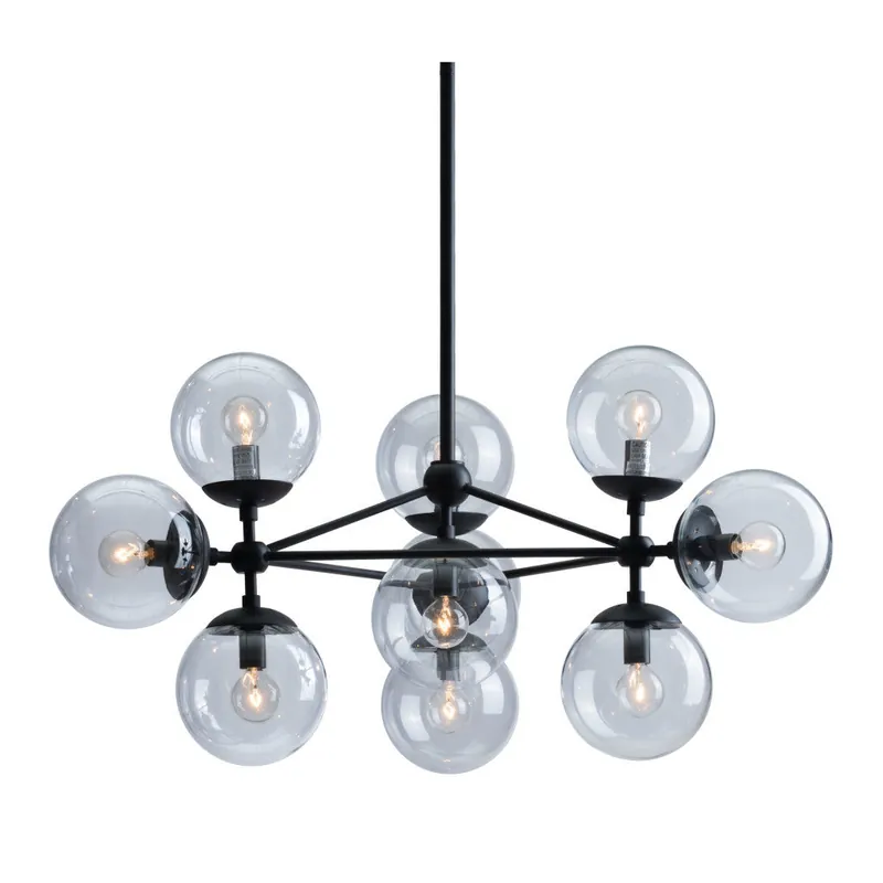 Abundant Ceiling Lamp Black By Homeroots While Supplies Last