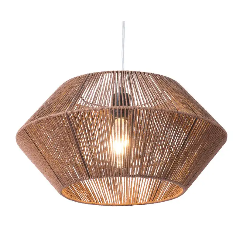 Brown Dashy Ceiling Lamp By Homeroots Last Chance