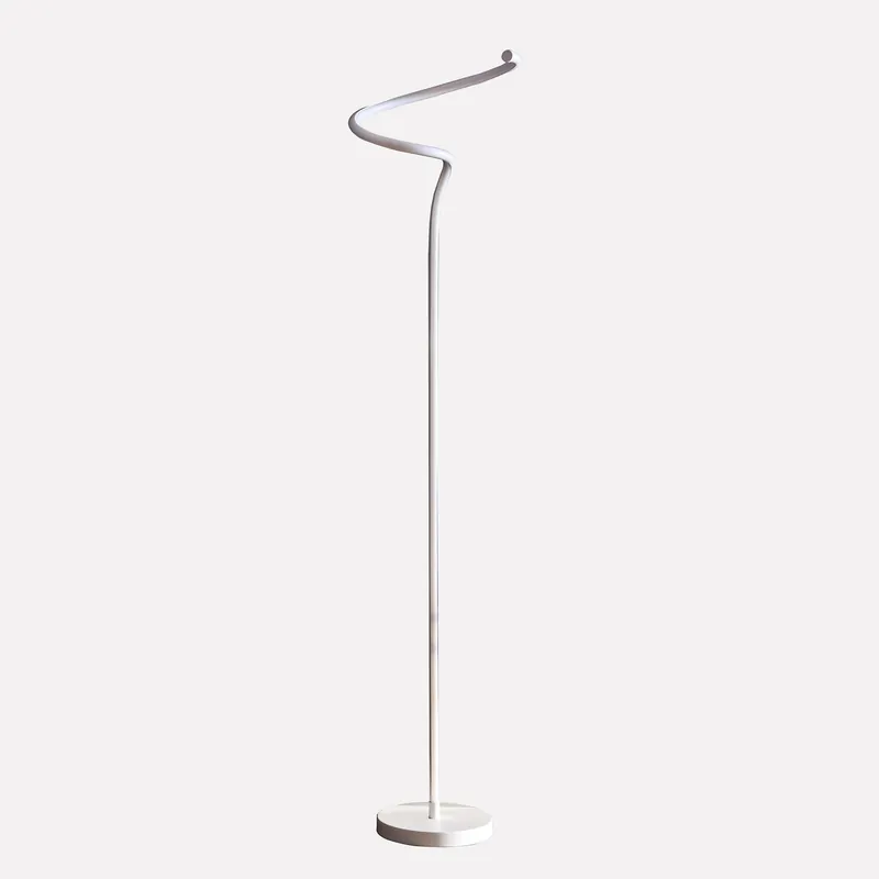 White LED Novelty Floor Lamp With White By Homeroots Markdown