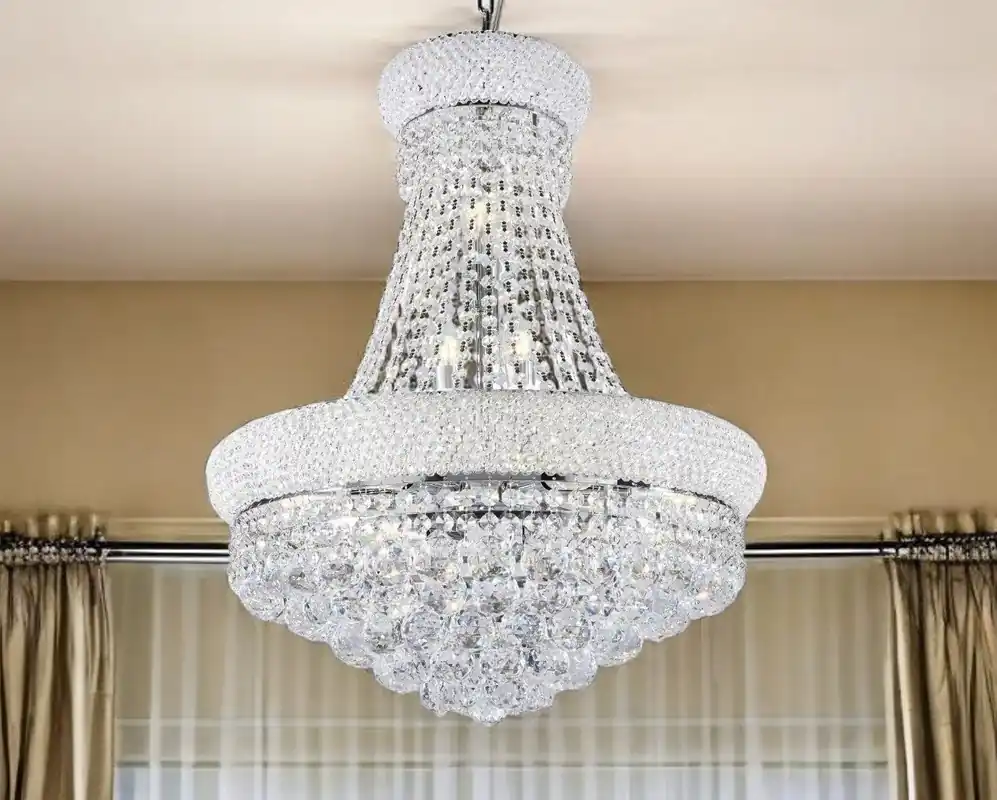 Lantern Empire Transparent Glass Led Ceiling Light With Clear Shades B Bargain