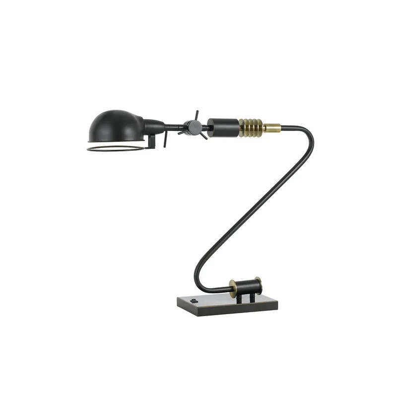 Low Price Bronze Metal Desk Table Lamp With Bronze Dome Shade By Homeroots