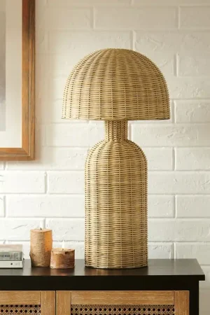 Briar Rattan Table Lamp by Modway Free Delivery
