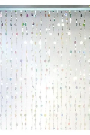 Decostar™ 6ft "Bubbles" Beaded Curtain - Iridescent Flash Sale