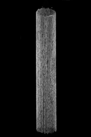 Crafted DecoStar™ 20ft Crystal Column - WOW! Don't Need all 20ft? No Problem! Just "Puddle" the Excess