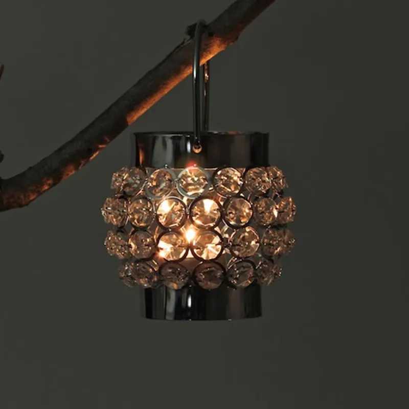 Shop Now DecoStar™ Real Crystal Hanging Candle Holder - SM
