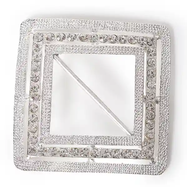 Direct From Factory DecoStar™ Diamond Encrusted Diamond Shape Buckle