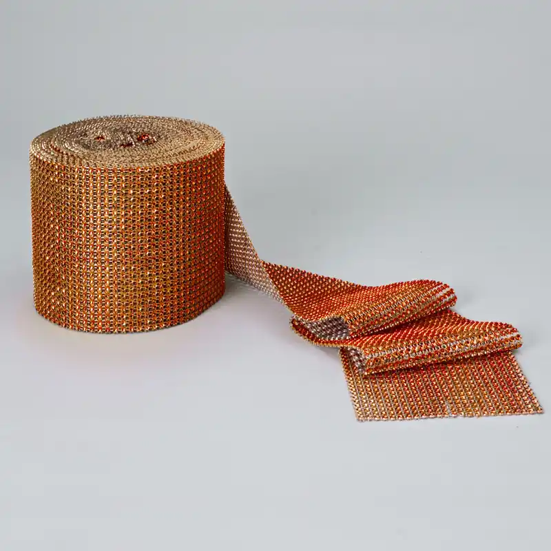 Brand New Decostar™ Diamond Mesh Roll - Orange