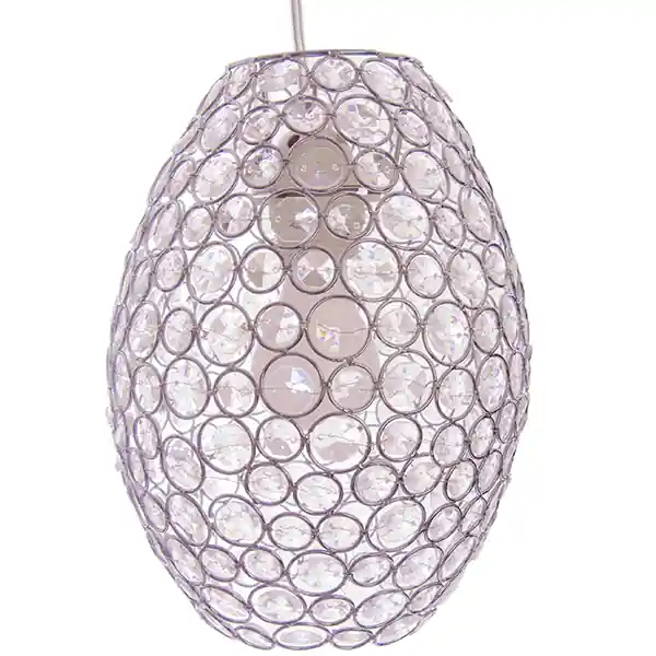 Price Drop DecoStar™ Acrylic Crystal Hanging Oblong Light - 10" w/ Light kit