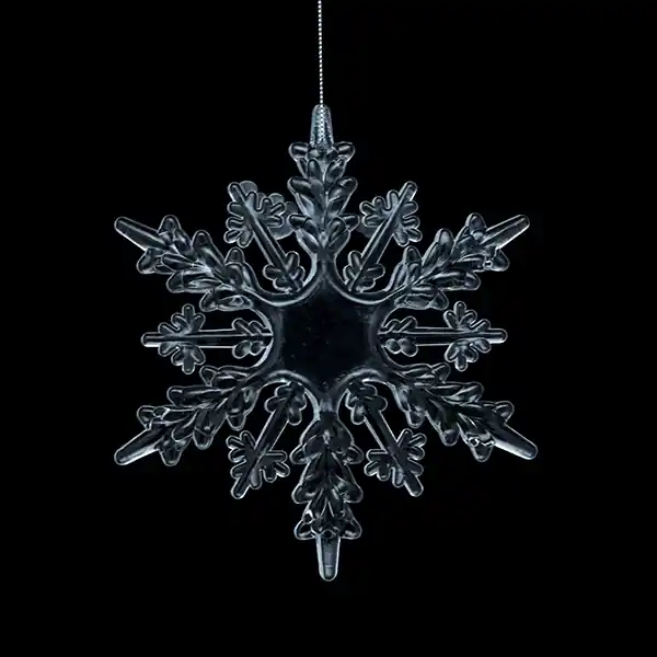 Top Rated DecoStar™ 6" Acrylic 6 Point Snowflake Ornaments-Set of 6