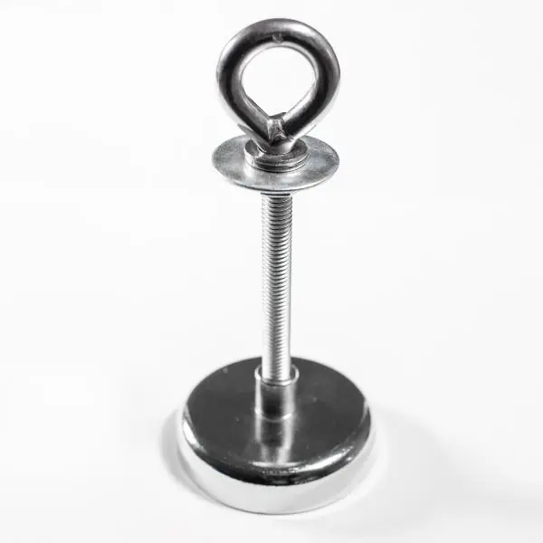 60MM Magnet with 4" Eye Hook Brand New