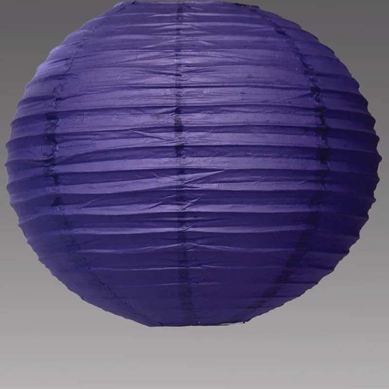 Best Price Decostar™ Paper Lantern 18" - Purple - 24 Pieces