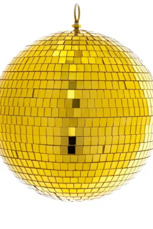 Weekend Sale Decostar™ Mirror Disco Balls 7¾" - Gold