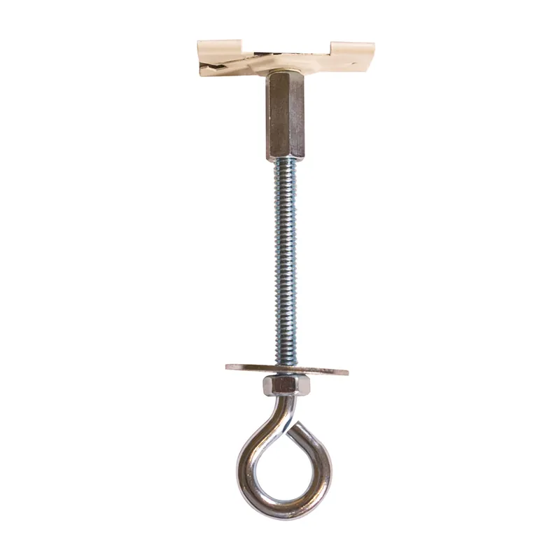 New Release X-Clip Tbar Track W 4" Eye Hook