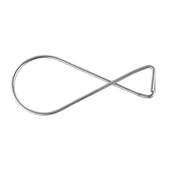 2.5" Figure 8 Clips - Bag of 100 Price Drop