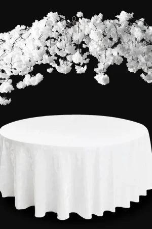 White Cherry Blossom Hanging Floral Chandelier | ModTree™ Collection Popular