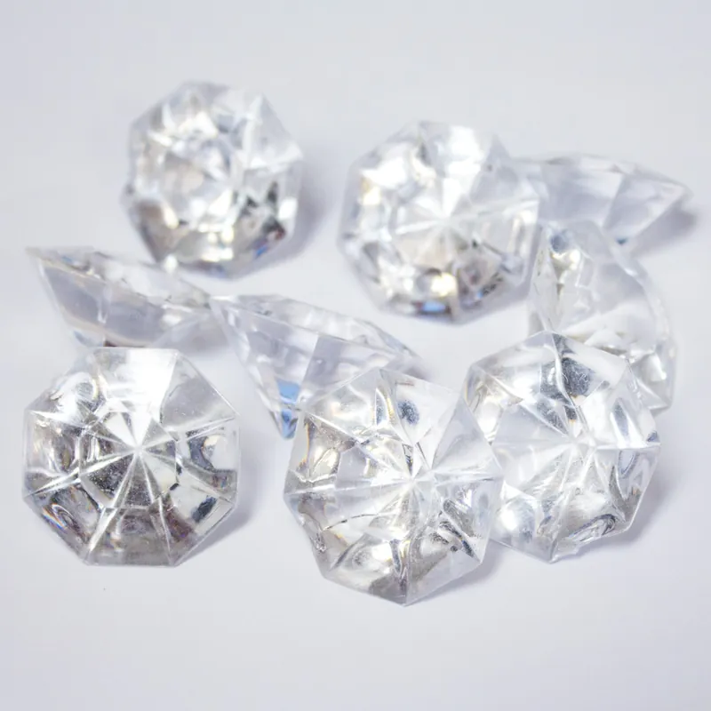Price Cut Decostar™ Acrylic Diamonds Stone Décor Clear - 12 Bags