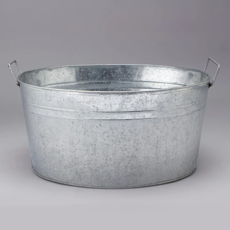 Decostar™ Metal Ice Bucket 6 gallon - Silver - 6 Pieces In Demand