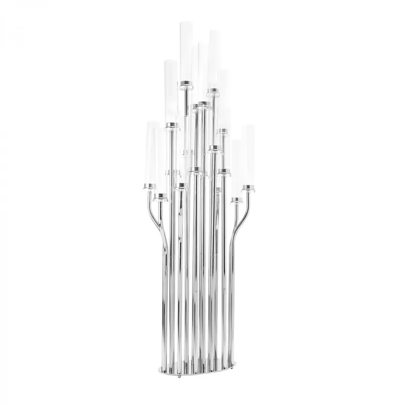 Decostar™ 62½" Candelabra 18 arm with Cylinder Shades - Silver Hot Picks