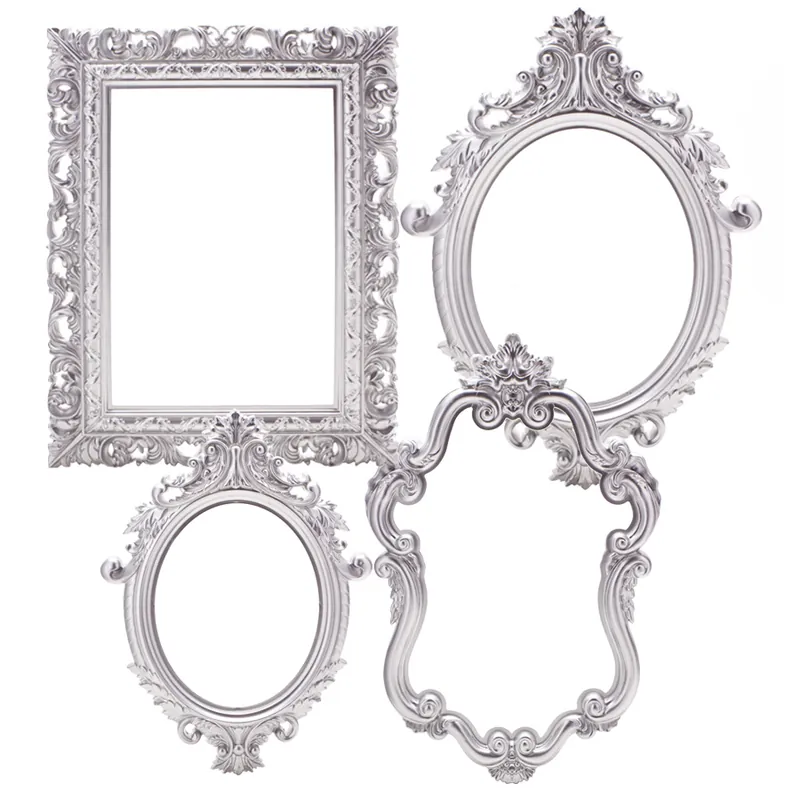 Decostar™ Plastic Frame - Set of 4 - Silver Buy Online