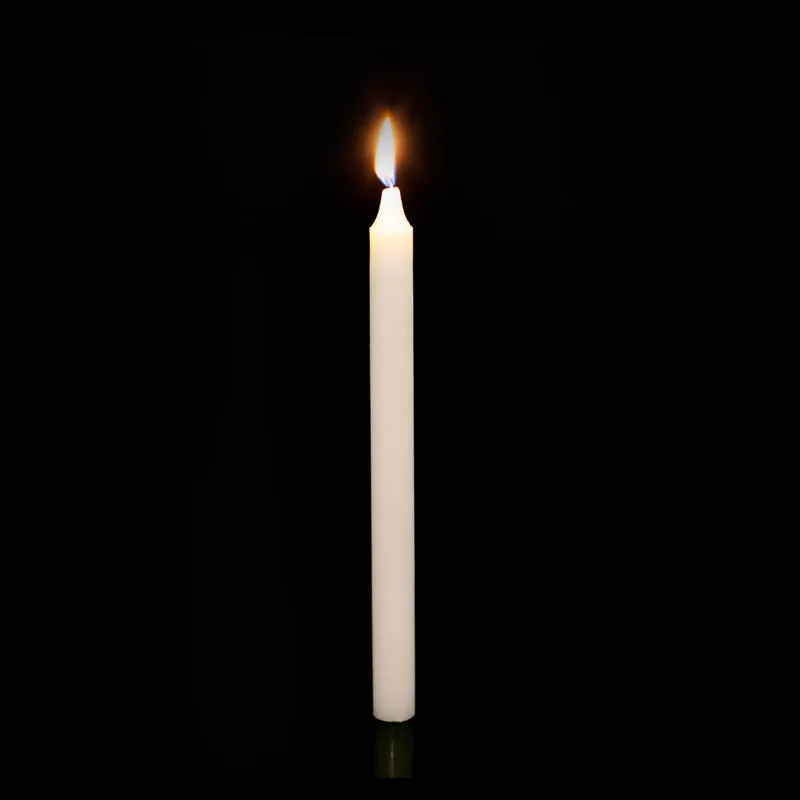 Decostar™ Taper Candles - 10" - 288 Pieces - Ivory Best Seller