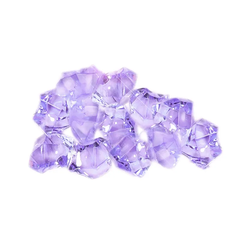 Decostar™ Acrylic Crystal Ice Décor Lavender - 12 Bags New Release
