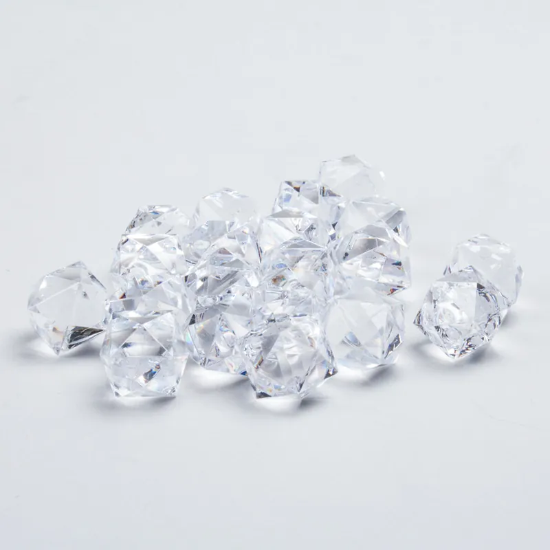 Fast Shipping Decostar™ Acrylic Diamond Cube Clear - 12 Bags
