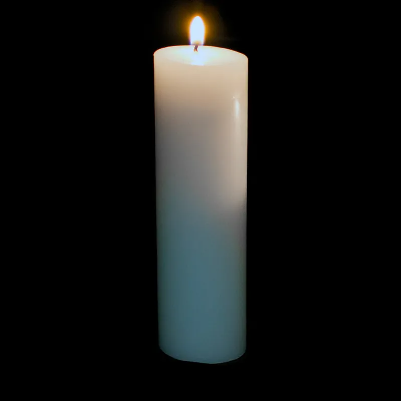 Seasonal Sale Decostar™ Pillar Candle 9" - 12 Pieces - White