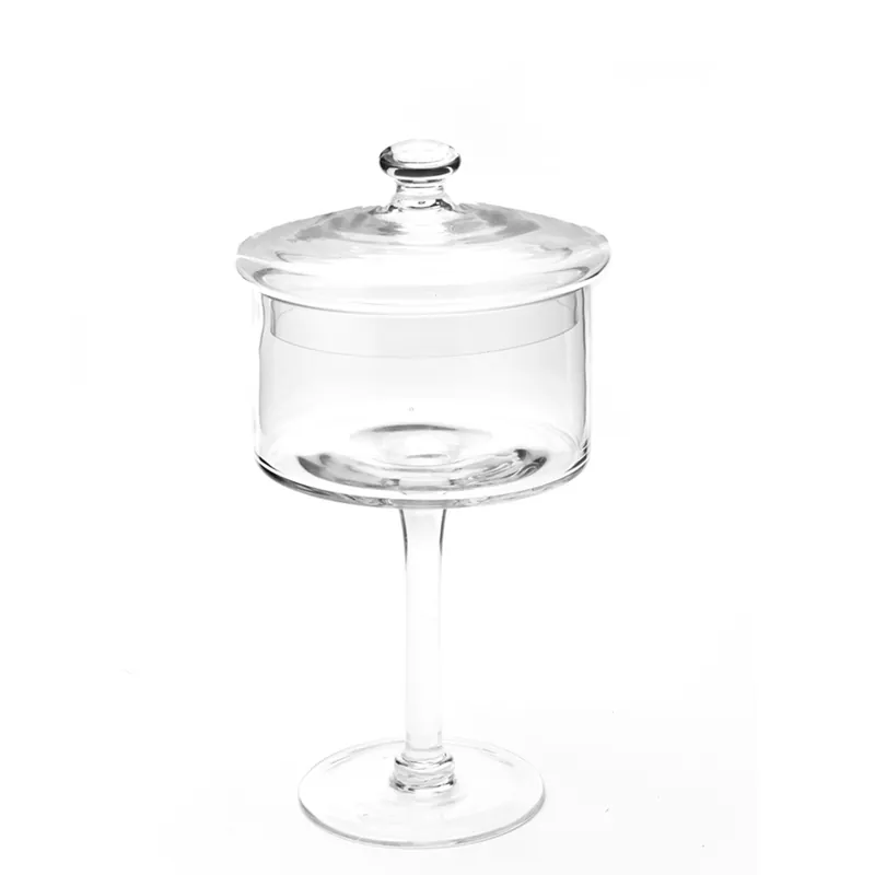 Budget Decostar™ Stemmed Glass Candy Jar - 12"