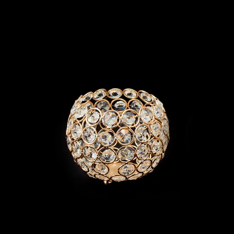 Decostar™ Crystal Ball Votive Candle Holder 5" - Gold Mega Sale