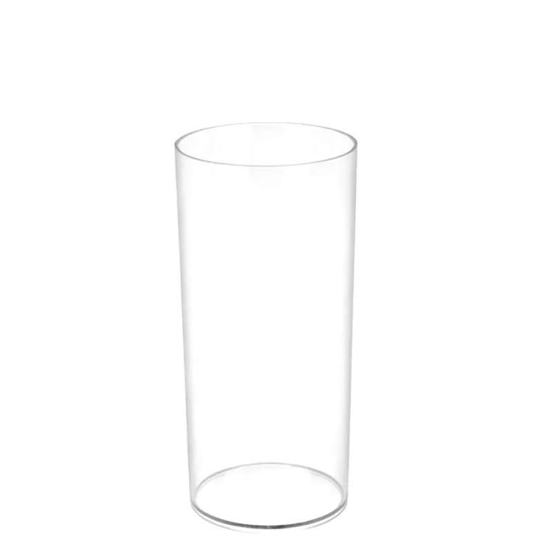 Decostar™ Clear Plastic Cylinder Container 16" - 12pcs Authentic